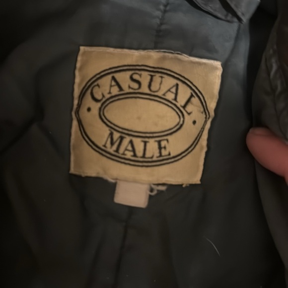 Vintage causal male jacket - Picture 2 of 2